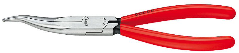 Длинногубцы изогнутые 200 мм Knipex KN-3831200 фото