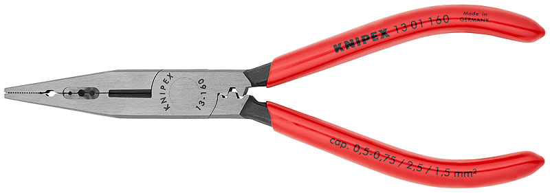 Плоскогубцы для монтажа проводов 160 мм Knipex KN-1301160SB фото
