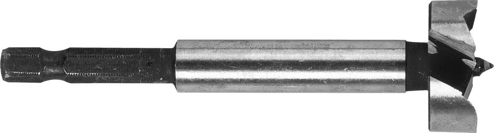 Сверло Форстнера с шестигранным хвостовиком 20 мм Зубр ПРОФИ 29993-20 фото