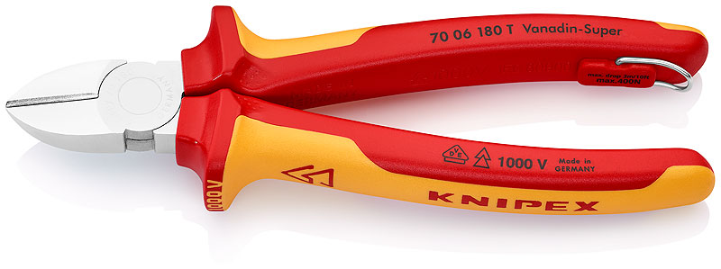 Кусачки боковые 180 мм Knipex KN-7006180TBK фото