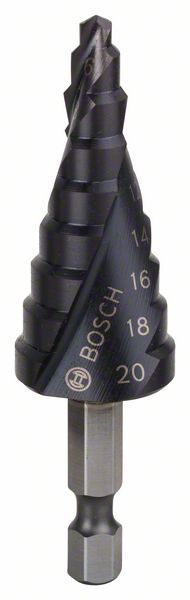 Ступенчатое сверло Bosch HSS-AlTiN 4 - 20 мм 2608588070 фото