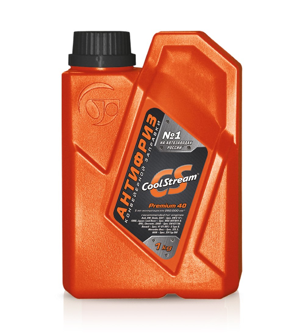 Антифриз 1 кг CoolStream Premium оранжевый фото