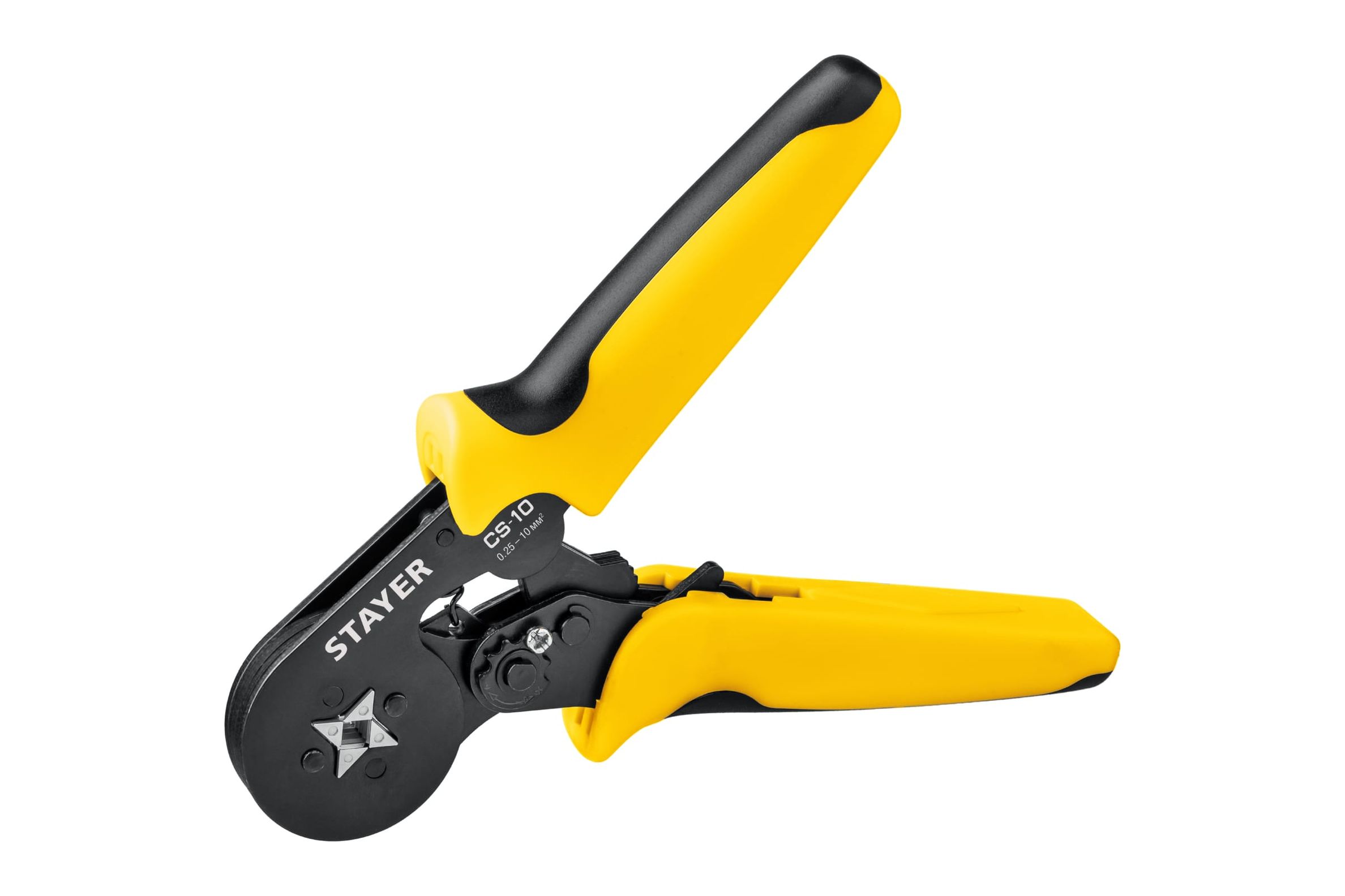 Пресс-клещи для втулочных наконечников 0.25-10 мм.кв Stayer 44447 фото