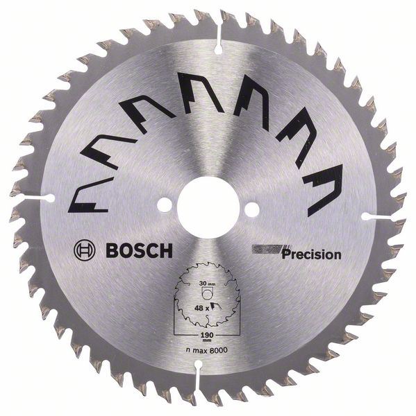 Пильный диск Bosch PRECISION 190 x 30 x 2,5 мм, 48 фото