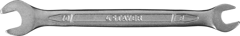 Ключ гаечный рожковый 8х10 мм Stayer PROFI 27035-08-10 фото