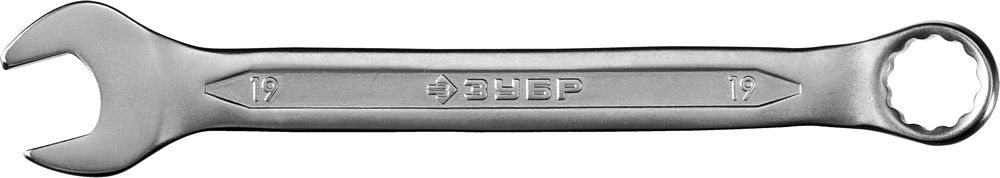 Ключ гаечный комбинированный 19 мм Зубр МАСТЕР 27087-19 фото