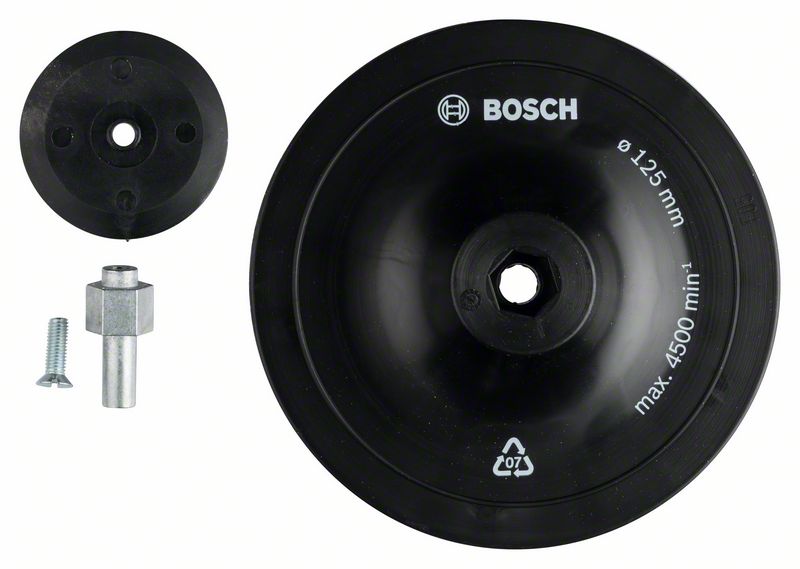 Опорная тарелка с хвостовиком для дрелей125 мм Bosch 1609200240 фото