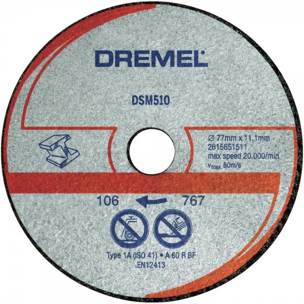 Отрезной круг Dremel DSM20 (DSM510) 2615S510JA фото