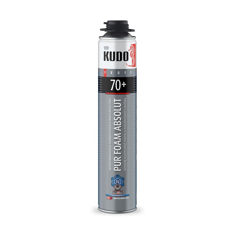 Пена полиуретановая монтажная 1л Kudo PROFF 70+ ARKTIKA NORD 214824 фото