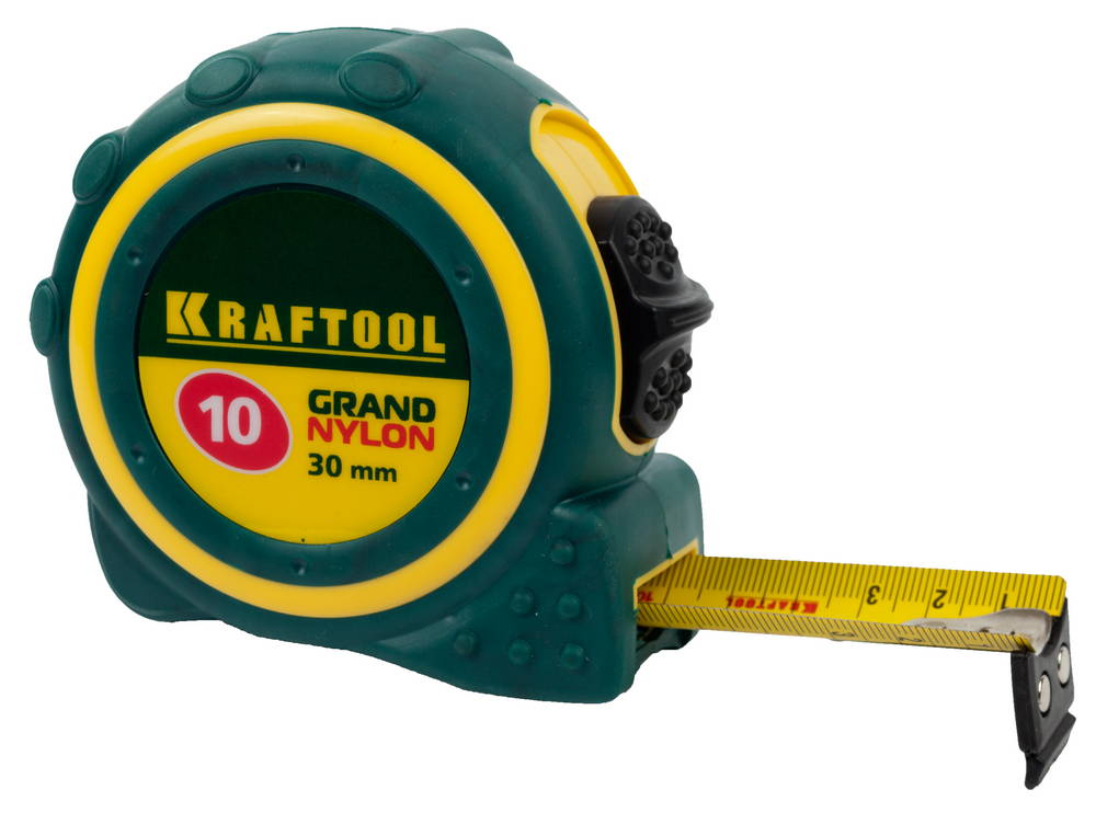 Рулетка 10 м x 30 мм Kraftool GRAND 3412-10_z01 фото
