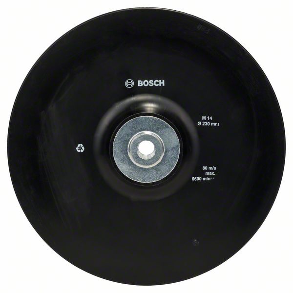Опорная тарелка для фибровых шлифлистов M14 230 мм Bosch 2608601210 фото