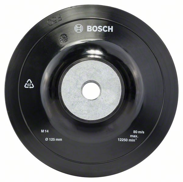 Опорная тарелка для фибровых шлифлистов M14 125 мм Bosch 1608601033 фото