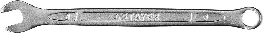 Ключ гаечный комбинированный 6 мм Stayer PROFI 27081-06 фото