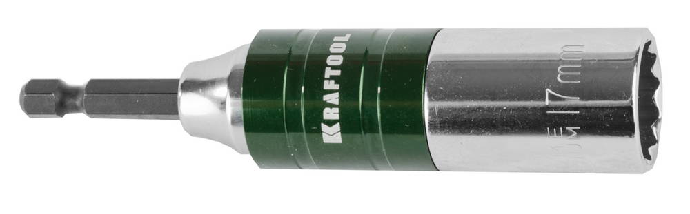 Бита с торцевой головкой на 17 60 мм Kraftool EXPERT 26397-17 фото