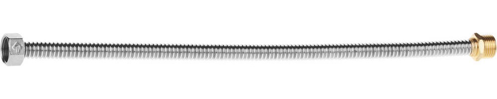 Подводка сильфонная для воды 0.4 м гайка-штуцер 1/2 Зубр 51011-G/S-040 фото