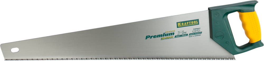 Ножовка по дереву 550 мм Kraftool PRO Premium 3D-MAX 15111-55 фото