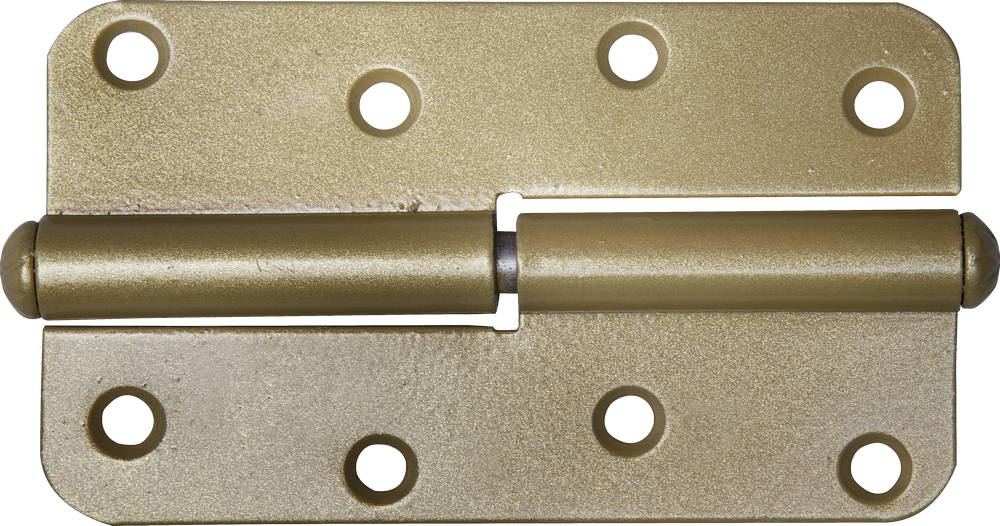 Петля накладная стальная правая цвет бронзовый металлик 110 мм Сибин 37655-110R фото
