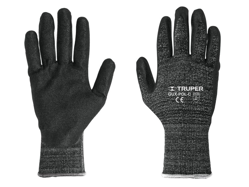 Перчатки нейлоновые с нитриловым покрытием размер L Truper 17065 фото