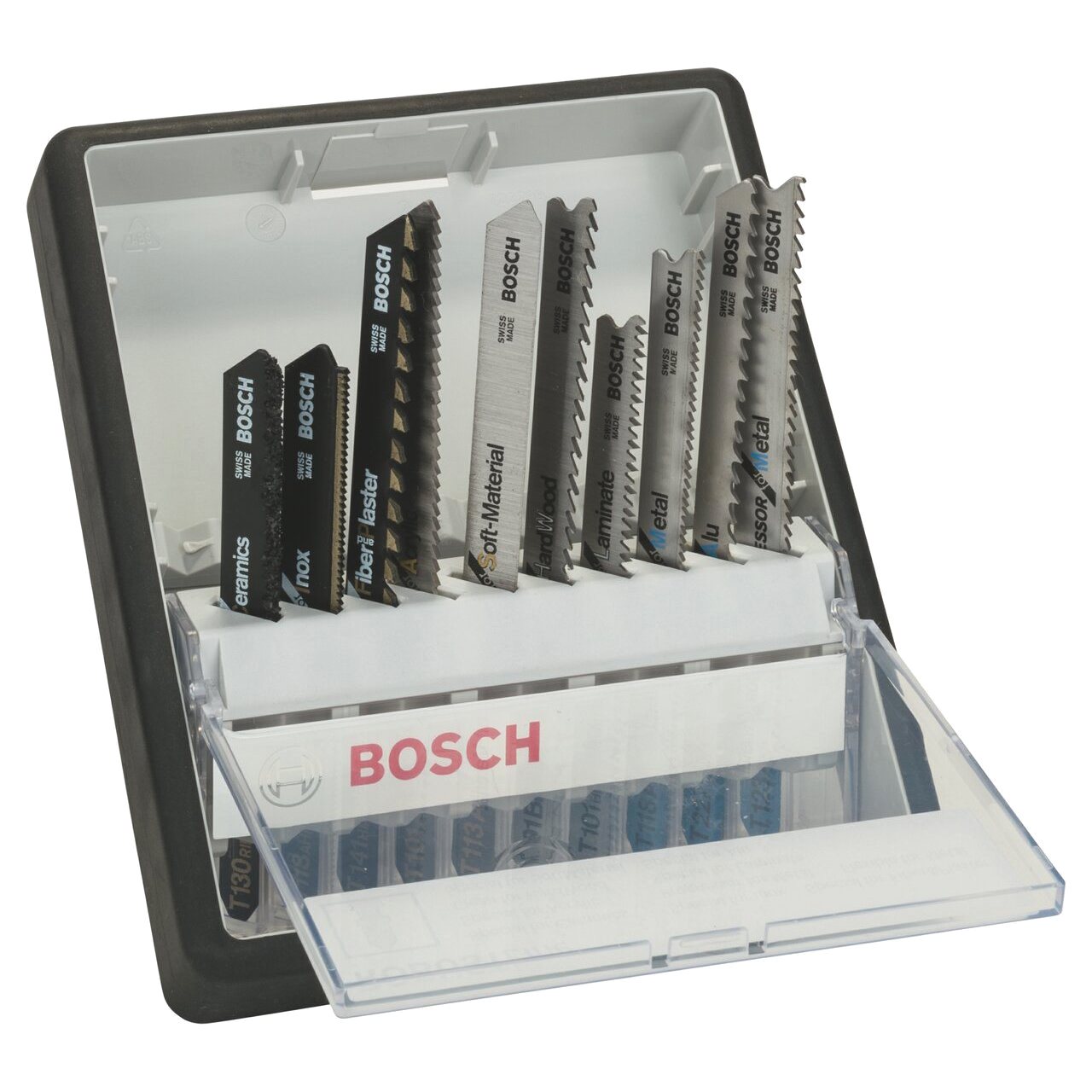 Набор полотен для электролобзика 10 шт Bosch Robust Line Top Expert 2607010574 фото