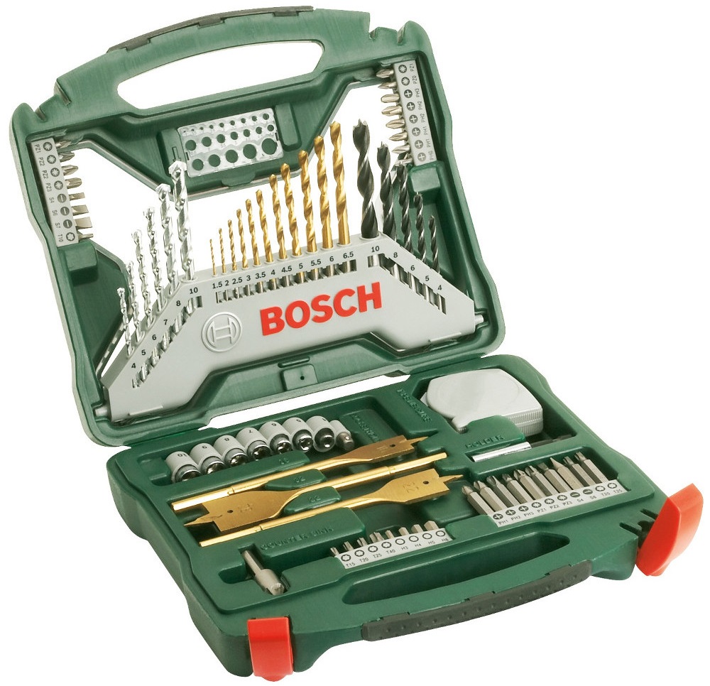 Набор бит и сверл 50 предметов Bosch X-Line 2607019327 фото