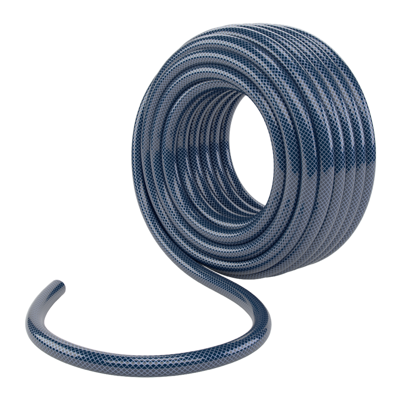 Шланг поливочный армированный ПВХ 1/2", 25 м, урожайный Сибртех 674362 фото