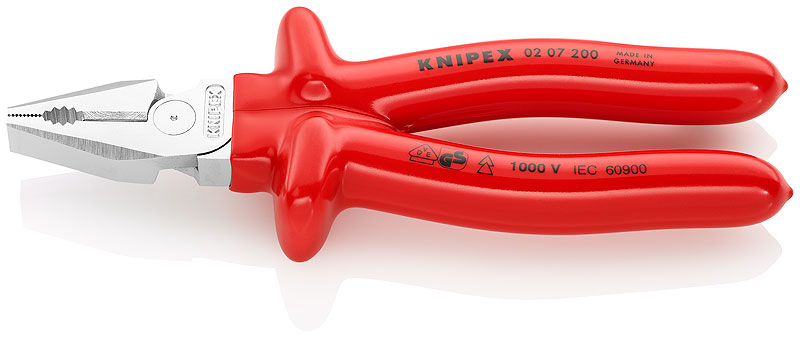 Плоскогубцы комбинированные усиленные 200 мм Knipex KN-0207200 фото