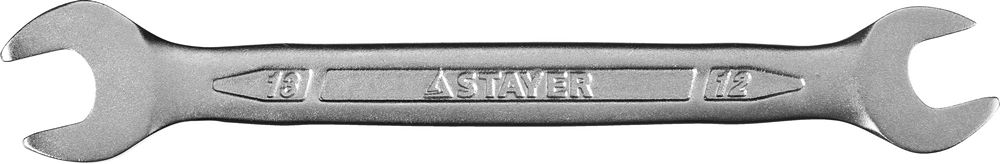 Ключ гаечный рожковый 12х13 мм Stayer PROFI 27035-12-13 фото