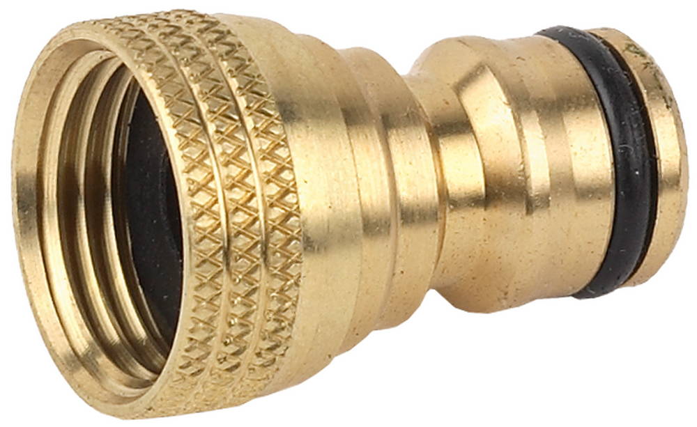 Адаптер внешняя резьба-соединитель латунный 1/2 Raco Profi 4246-55010B фото
