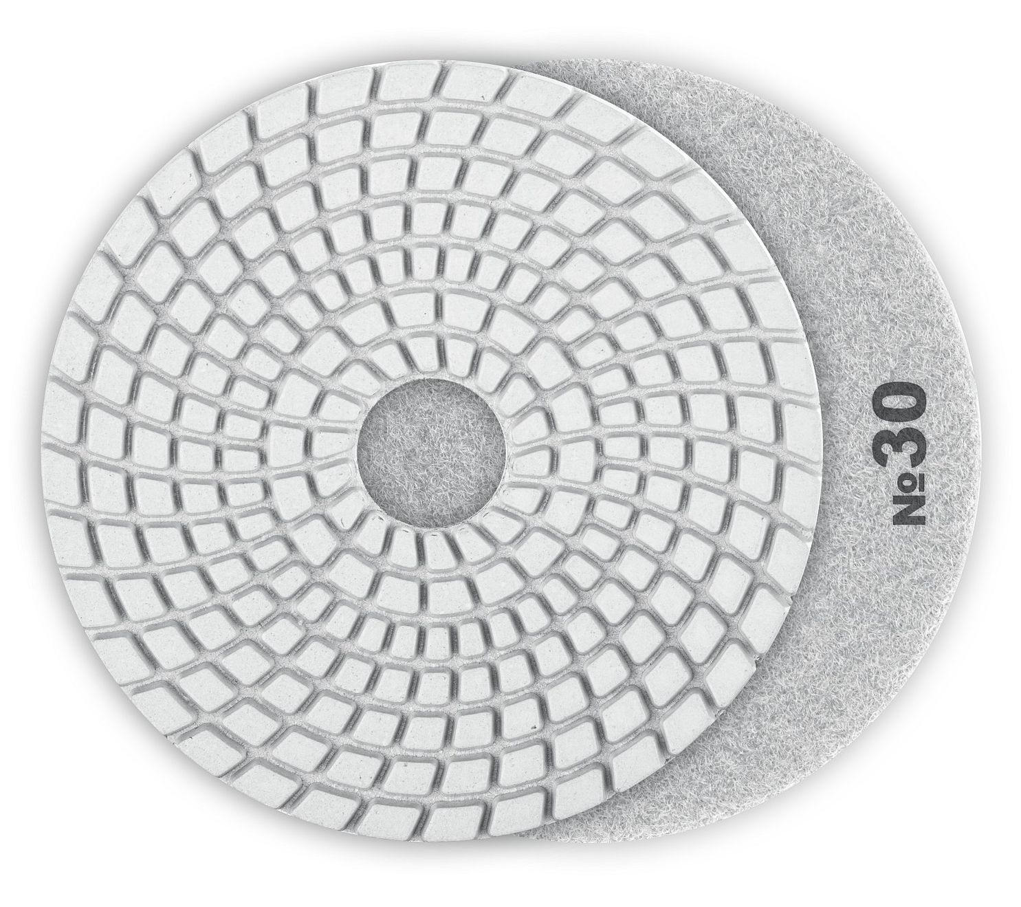 Алмазный гибкий шлифовальный круг для мокрого шлифования 100 мм Р30 Зубр 29866-030 фото