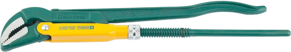 Трубный рычажный ключ с изогнутыми губками №2 на 440 мм Kraftool PANZER-V 2735-15_z01 фото