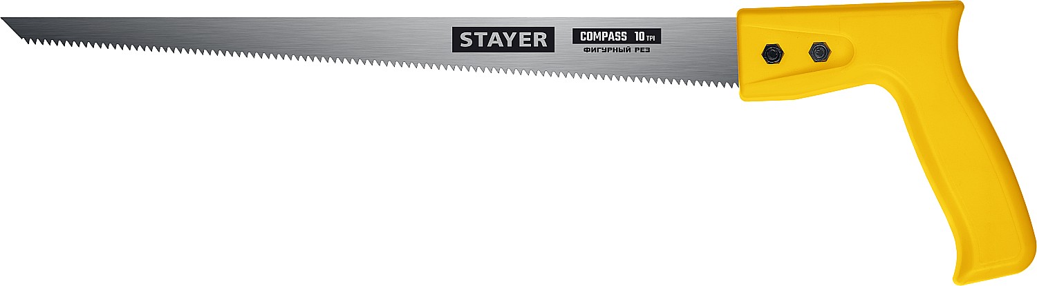 Ножовка выкружная 300 мм Stayer Compass 1518_z01 фото