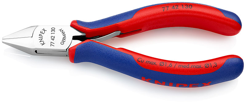 Кусачки боковые для электроники 130 мм Knipex KN-7742130 фото