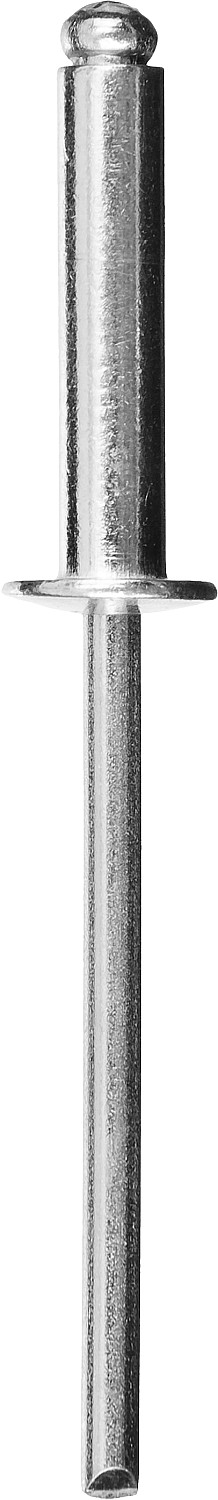Заклепки вытяжные алюминий 3.2x6 мм 30 шт Зубр ЭКСПЕРТ 31300-32-06 фото