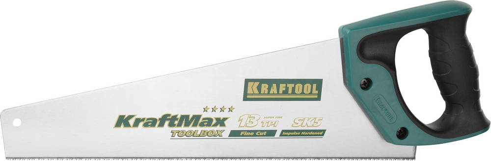 Ножовка универсальная 350 мм Kraftool KraftMax TOOLBOX 15227-35 фото