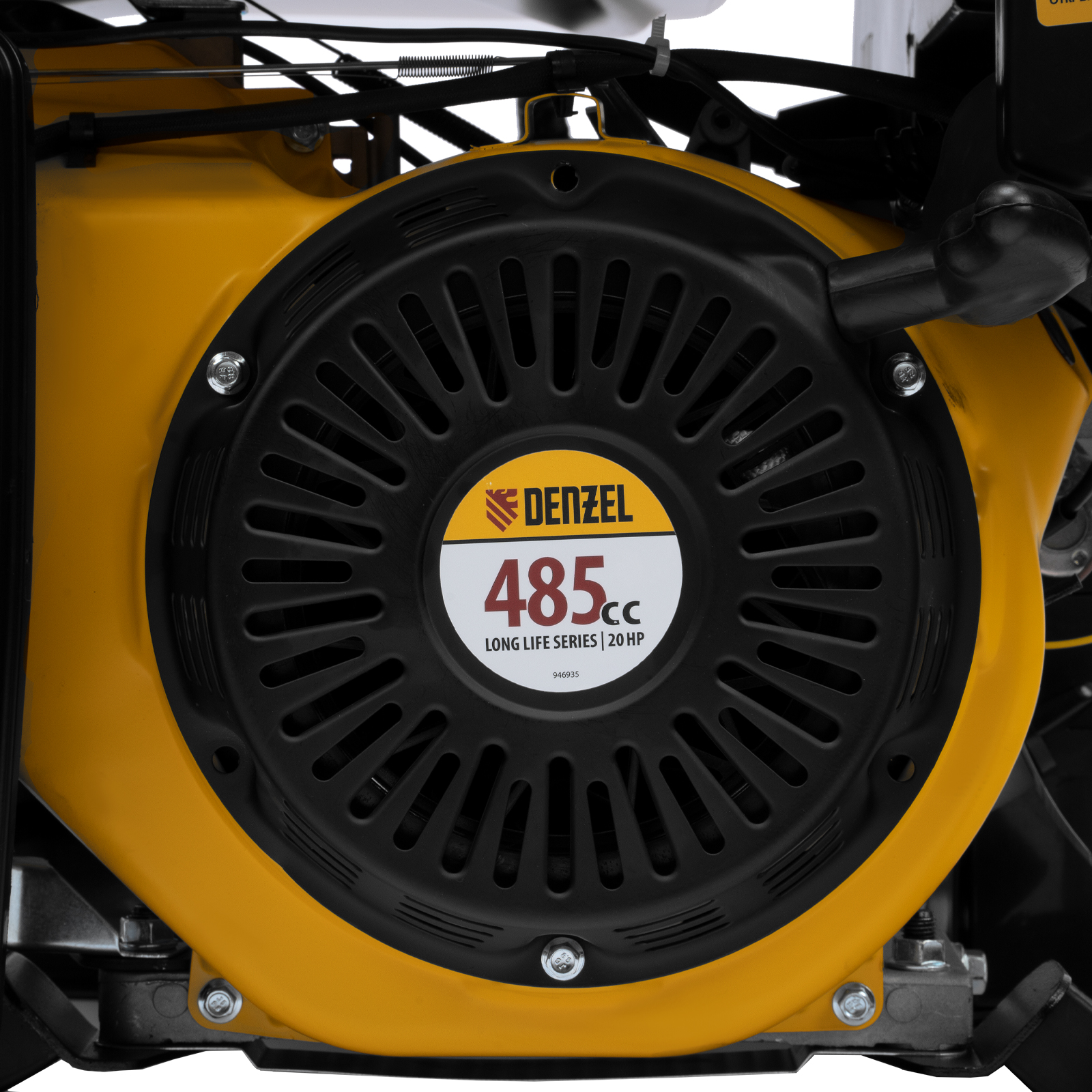 Генератор бензиновый PS-95EA-PRO 9.5 кВт 230 В 40 л разъём ATS эл.старт Denzel 946935 фото