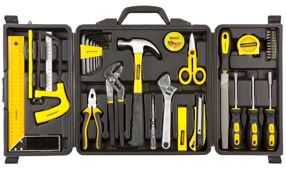Набор инструментов для ремонтных работ 36 предметов Stayer STANDARD 22055-H36 фото