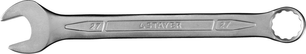 Ключ гаечный комбинированный 27 мм Stayer PROFI 27081-27 фото