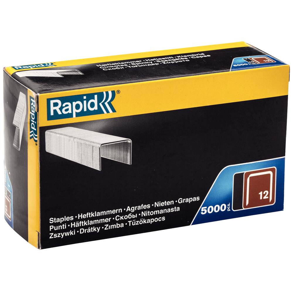 Скобы тип 80 10 мм 5000 шт Rapid 40100519 фото
