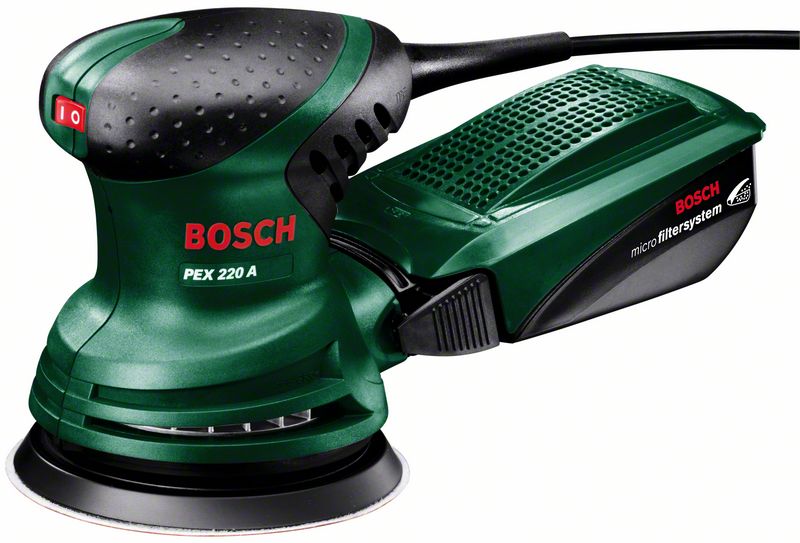 Эксцентриковая шлифмашина Bosch PEX 220 A фото