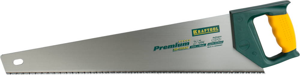 Ножовка по дереву 500 мм Kraftool PRO Premium 3D-MAX 15111-50 фото