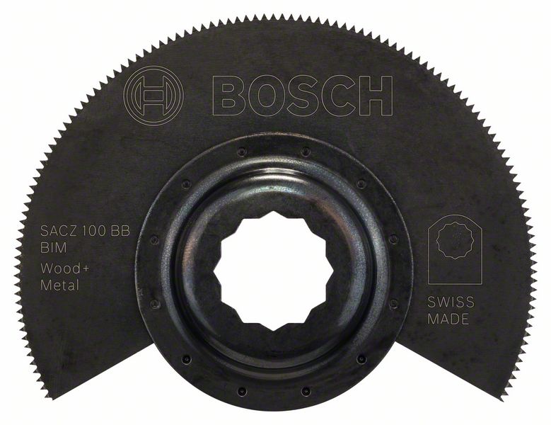 Сегментированный пильный диск BIM SACZ 100 BB Wood and Metal 100 мм Bosch 2608662041 фото