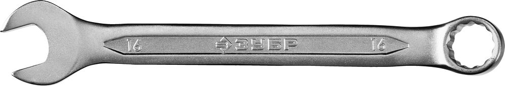 Ключ гаечный комбинированный 16 мм Зубр МАСТЕР 27087-16 фото