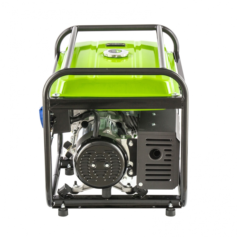 Генератор бензиновый БС-6500 5.5 кВт 230В четырехтактный 25 л ручной стартер Сибртех 94546 фото