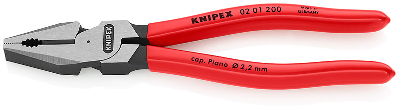 Плоскогубцы комбинированные усиленные 200 мм Knipex KN-0201200 фото