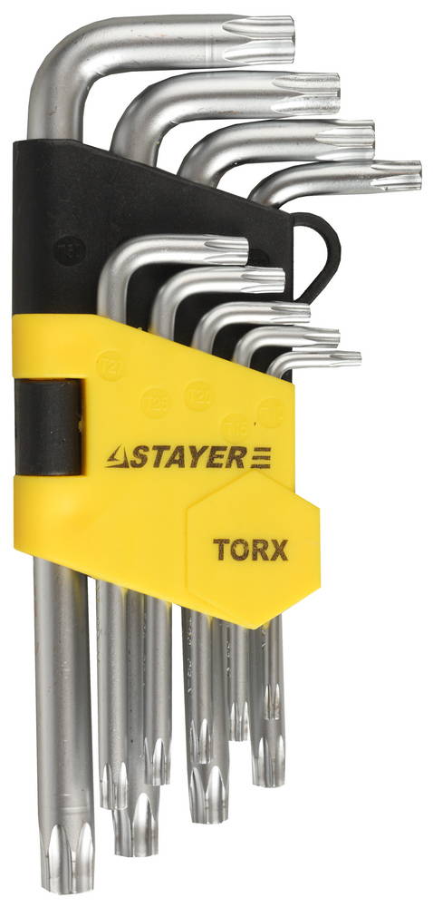 Набор имбусовых ключей 9 предметов TX 10-50 Stayer MASTER 2743-H9 фото