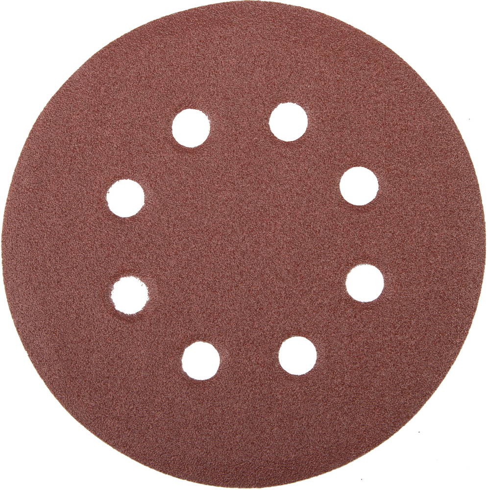 Круг шлифовальный 125 мм P100 8 отверстий 5 шт Stayer MASTER 35452-125-100 фото