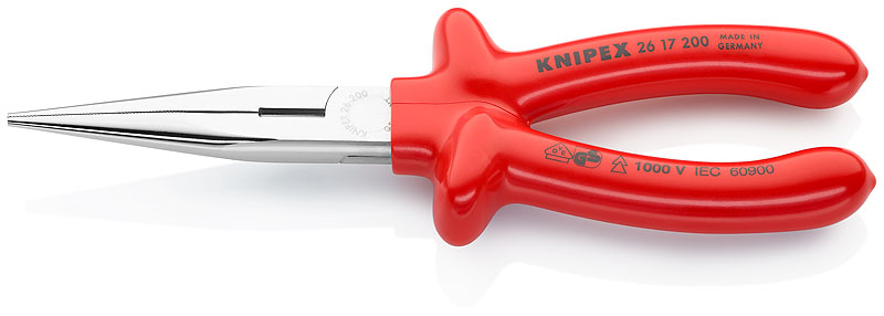 Длинногубцы диэлектрические 200 мм Knipex KN-2617200 фото