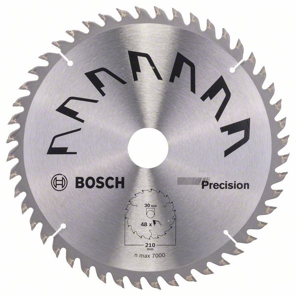 Пильный диск Bosch PRECISION 210 x 30 x 2,5 мм, 48 фото