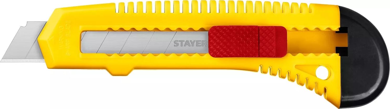 Нож упрочненный с сегментированным лезвием 18 мм Stayer 0911_z01 фото