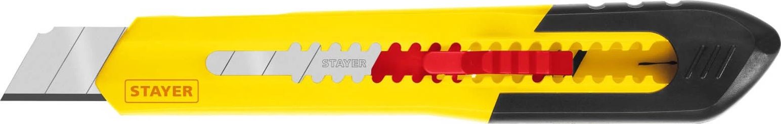 Нож с сегментированным лезвием 18 мм Stayer 0910_z01 фото